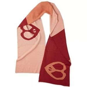 NWT Life Is Good Peace Love Scarve Wrap 72x12 Fall Winter